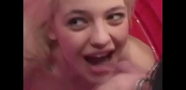  Young Bea Swallows Piss Loads